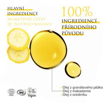 Kadalys Rozjasňující BIO suchý olej na pleť, tělo a vlasy ze žlutého banánu 50 ml