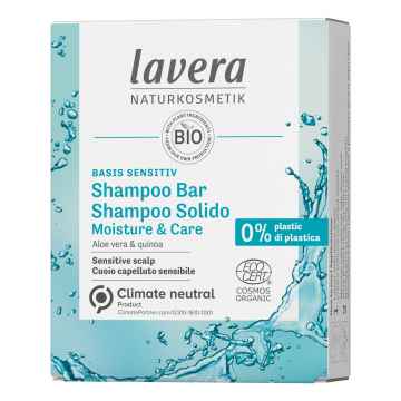 Lavera Basis Tuhý šampon Moisture & Care 50 g