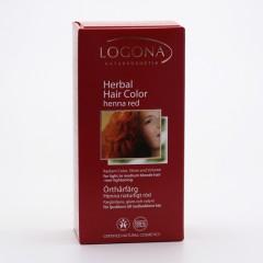 Logona Barva na vlasy, henna přírodní červená 100 g
