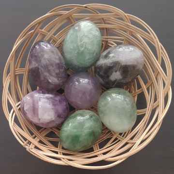 Me Luna Yoni vajíčko fluorit, Poškozený obal 1 ks