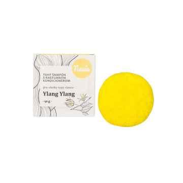 Kvitok Tuhý šampon s rostlinným kondicionérem, Ylang Ylang XXL 50 g