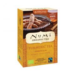 Numi Organic Tea Turmeric Tea Amber Sun, kořeněná směs 41,4 g, 12 ks