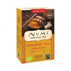 Numi Organic Tea Turmeric Tea Three Roots, kořeněná směs 40,2 g, 12 ks