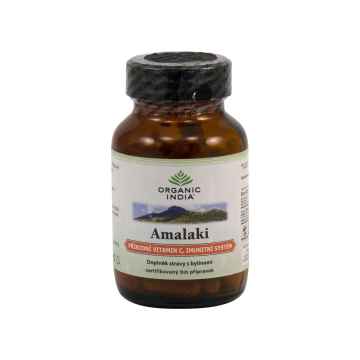 Organic India Amalaki, kapsle, bio, Exspirace 29/05/2024 60 ks, 36 g