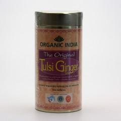 Organic India Čaj Tulsi Ginger, sypaný bio 100 g