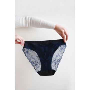 SAYU Menstruační kalhotky Modré brazilky 1 ks, vel. 36