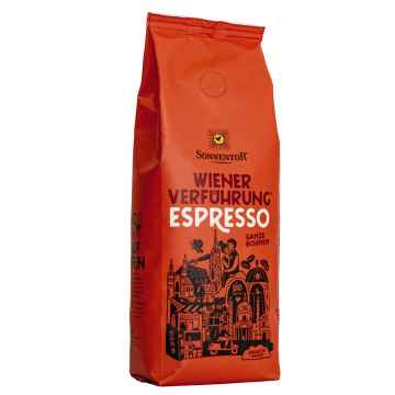 Sonnentor Káva Vídeňské pokušení Espresso bio zrnková 500 g