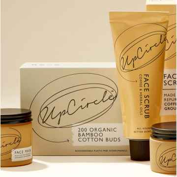 UpCircle Beauty Bambusové tyčinky, Natržený obal 200 ks
